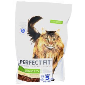 PERFECT FIT Senior 7+ Total 5 Croquettes au poulet pour chat