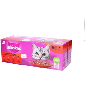 Whiskas Klassische Mahlzeiten in Gelee für Adult Katze 1+