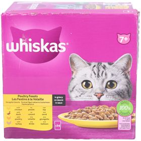 Whiskas 7+ Geflügelschmaus - Sélection Volaille en Sauce Chat Senior