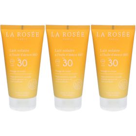 LA ROSÉE Lait solaire SPF 30