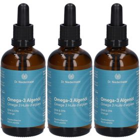 Dr. Niedermaier Algenöl Omega-3 Orange