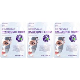 Skin Republic® Hyaluronic Boost Tuchmaske 25 ml mit Hyaluronsäure