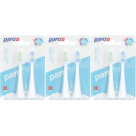 paro® Sonic Duo-Clean - Ersatzzahnbürstenköpfe