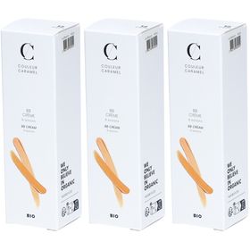 COULEUR CARAMEL BB Crème 6 actions bio Beige doré