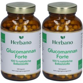 Herbano Glucomannan Forte Kapseln 480 mg