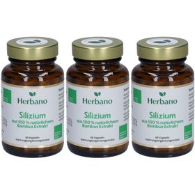 Herbano Silizium Kapseln aus Bambusextrakt
