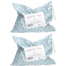 HERZZUCKER® Wärmekissen mit Rapssamen 26 x 21 cm Blätter