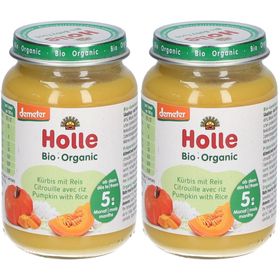 Holle Bio Kürbis mit Reis