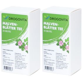Drogovita Malvenblätter Tee – 20 Beutel für Immunsystem & Verdauung