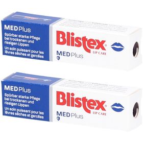 BLISTEX MedPlus Lippensalbe - intensive Pflege für trockene & rissige Lippen