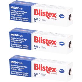 BLISTEX MedPlus Pommade pour les lèvres - soin intensif pour les lèvres sèches & gercées