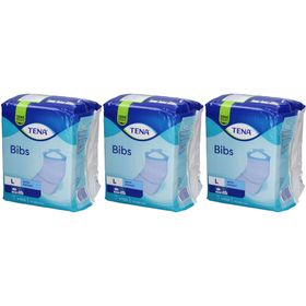 Tena Bib Bavoirs jetables pour adultes M/L 37 x 68 cm