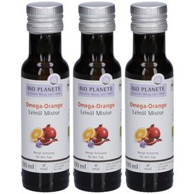 Bio Planète Omega Orange Leinöl-Mixtur, EU Bio