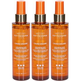 INSTITUT ESTHEDERM L'HUILE SOLAIRE SCHÜTZENDE PFLEGE FÜR KÖRPER UND HAARE - STARKE SONNE