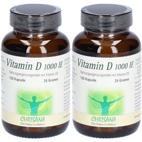 CHRISANA Vitamin D3 Kapseln 1000 IE