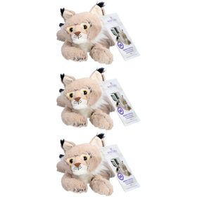 Warmies® Wärme-Kuscheltier Luchs grau ca. 36 cm