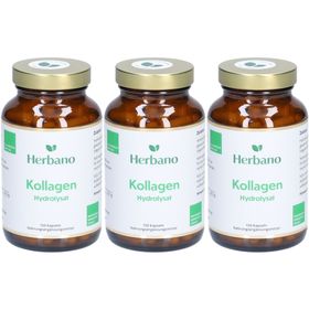 Gélules d'hydrolysat de collagène Herbano avec peptane F de poisson