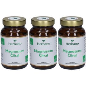 Herbano Citrate de magnésium en gélules 500 mg
