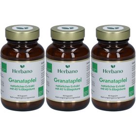 Herbano gélules de grenade 450 mg avec 40 % d'acide ellagique