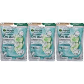 GARNIER Hyaluron Cryo Jelly Masque en Tissu Gélifié