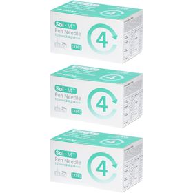 Sol-M® Pen Nadeln 32G 0,23 mm x 4 mm