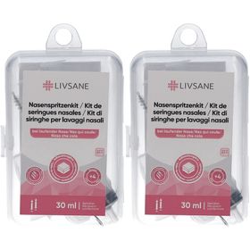 LIVSANE® Kit de seringues nasales pour bébés