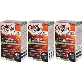 Color & Soin® Dauerhafte Haarfarbe 4N Naturbraun