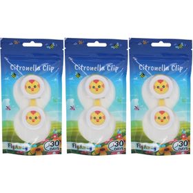 FlyAway® Citronella-Clip Chick Duopack