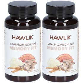Hawlik Vitalpilzmischung Memory Fit mit Ginkgo und Bio-Pilzen