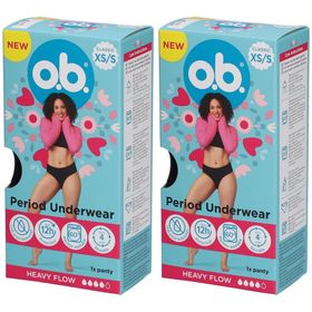 o.b.® Wiederverwendbare Menstruationsunterwäsche XS/S