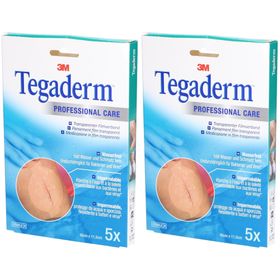 3M TEGADERM Transparentes Folienpflaster 10 x 11,5 cm