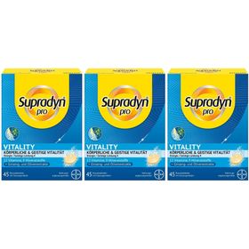 Supradyn pro Vitality – Brausetabletten mit Vitaminen, Mineralstoffen und Ginseng