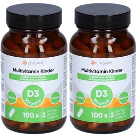 LIVSANE Multivitamines enfants - calcium, magnésium & vitamine D3