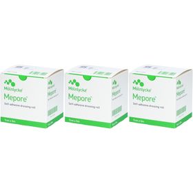 MÖLNLYCKE® Mepore® Selbstklebender Verband in Rollen 7 cm x 5 m