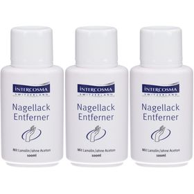 Intercosma® dissolvant pour vernis à ongles avec lanoline sans acétone