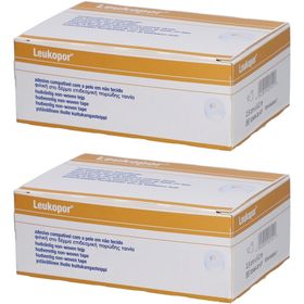 Leukopor® Sparadrap non-tissé de tolérance cutanée élevée 9,2 m x 2,5 cm
