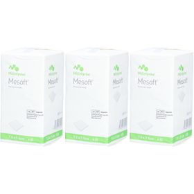 MÖLNLYCKE® Mesoft® Vliesstoffkompressen 7,5 x 7,5 cm unsteril
