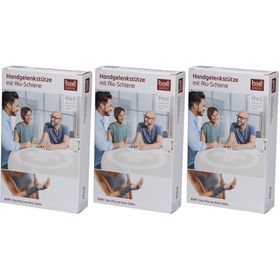 Bort Handgelenkstütze mit Alu-Schiene, beige, Gr. S rechts