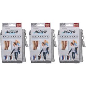 BORT ActiveColor® Kniebandage Gr. L schwarz
