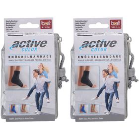 BORT ActiveColor® Knöchelbandage Gr. L schwarz
