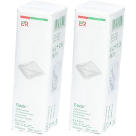 Gazin® Mullkompresse 5 cm x 5 cm unsteril 12 lagig