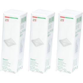 Gazin® Mullkompresse 5 cm x 5 cm unsteril 12 lagig