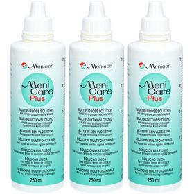 MENICON Meni Care Plus Solution multifonctions pour toutes les lentilles rigides perméables
