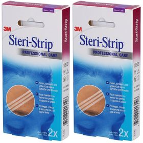 3M Steri-Strip™ Steriles selbstklebendes Hautnahtmaterial 3 x 75 mm Weiß