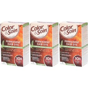 Color&Soin Permanente Haarfarbe 10R Flammendes Rot