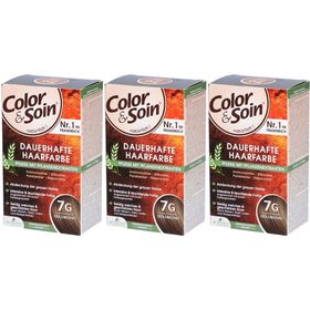 Color & Soin® Dauerhafte Haarfarbe 7G Goldblond