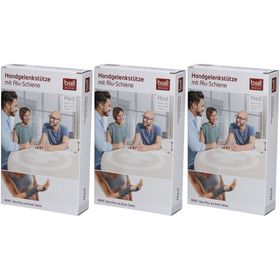BORT Handgelenkstütze mit Alu-Schiene (Medianus-Schiene) links