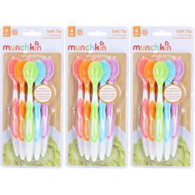 Munchkin Soft Tip Cuillères pour bébé 4M+