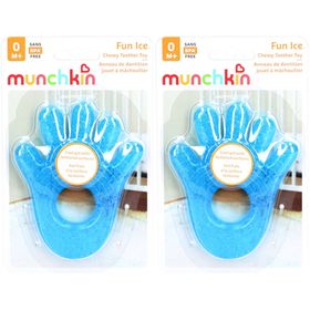 munchkin Fun Ice® Anneau de dentition - Jouet à machouiller