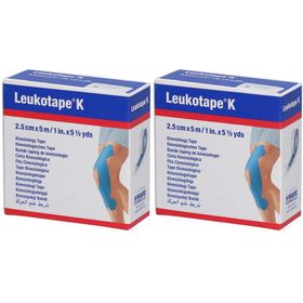 Leukotape® K 2,5 cm x 5 m blau